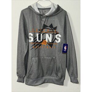 Phoenix Suns Basketball Gray Hoodie Sweatshirt Size Small